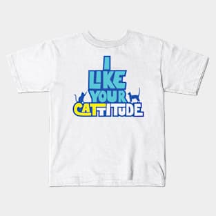 I Like Your Cattitude alternative Kids T-Shirt